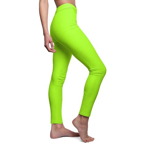 outfits with green leggings|bright green leggings.